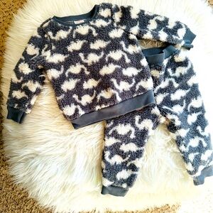 Cat & Jack Cozy Dino Sweat Suit